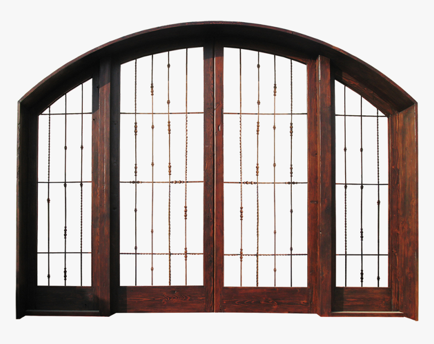 Arched Door With Grill Work, HD Png Download, Free Download