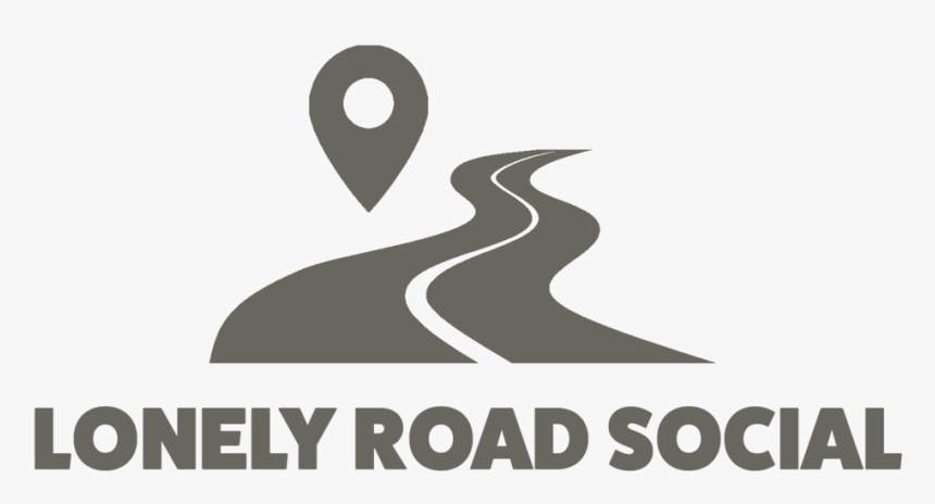 Lonely Road Icon Logo Grey Brown, HD Png Download, Free Download