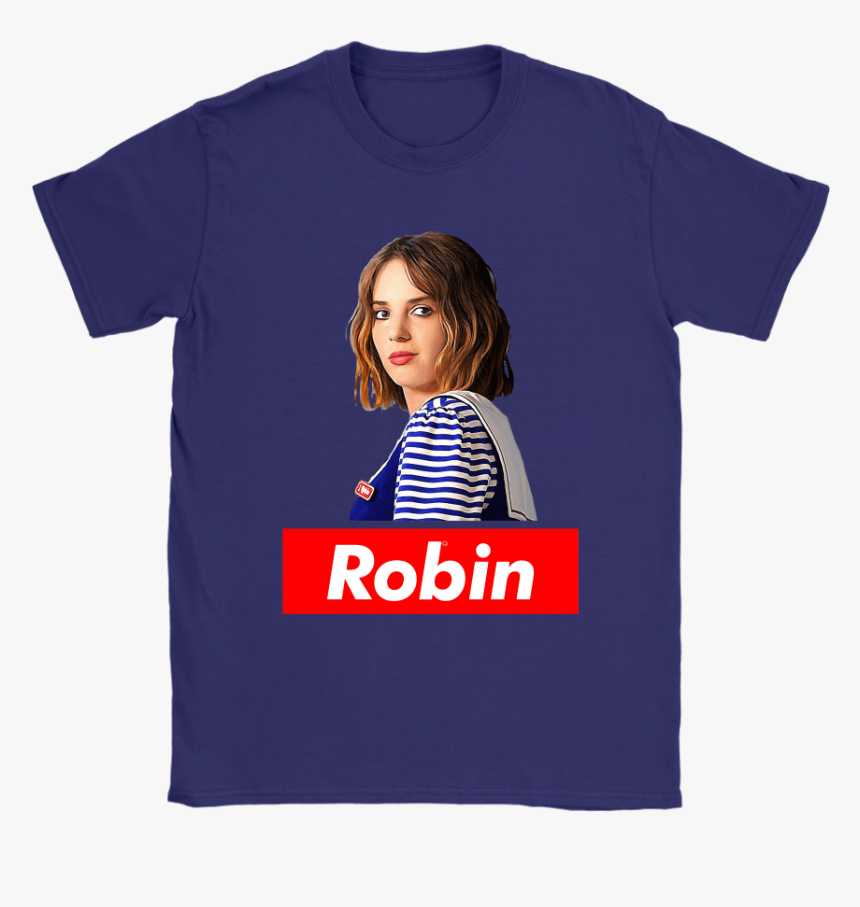 Robin Buckley Supreme Logo Style Stranger Things Shirts, HD Png Download, Free Download