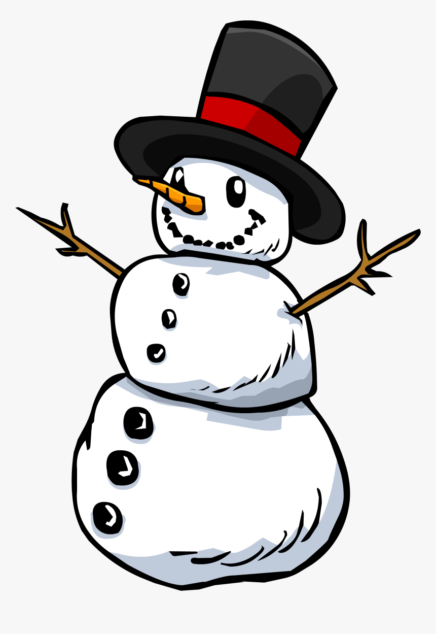 Clipart Beach Snowman, HD Png Download, Free Download
