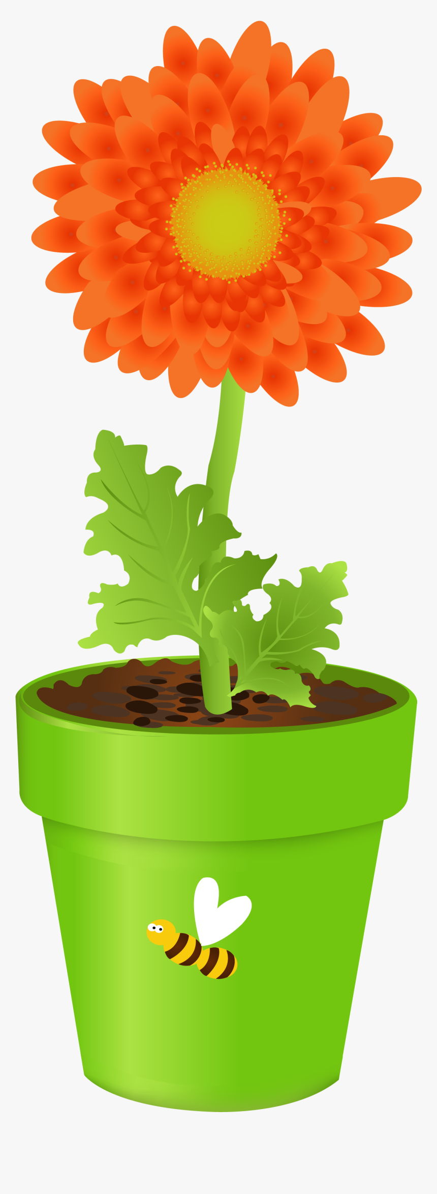Clipart House Plant Png Royalty Free Flowerpot Vase, Transparent Png, Free Download
