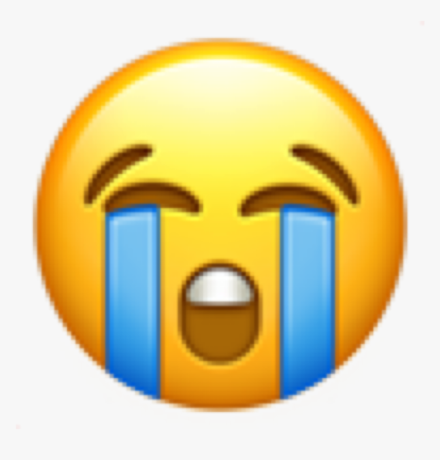 #sad #crying #phone #iphone #emoji #tear #cryingemoji, HD Png Download, Free Download