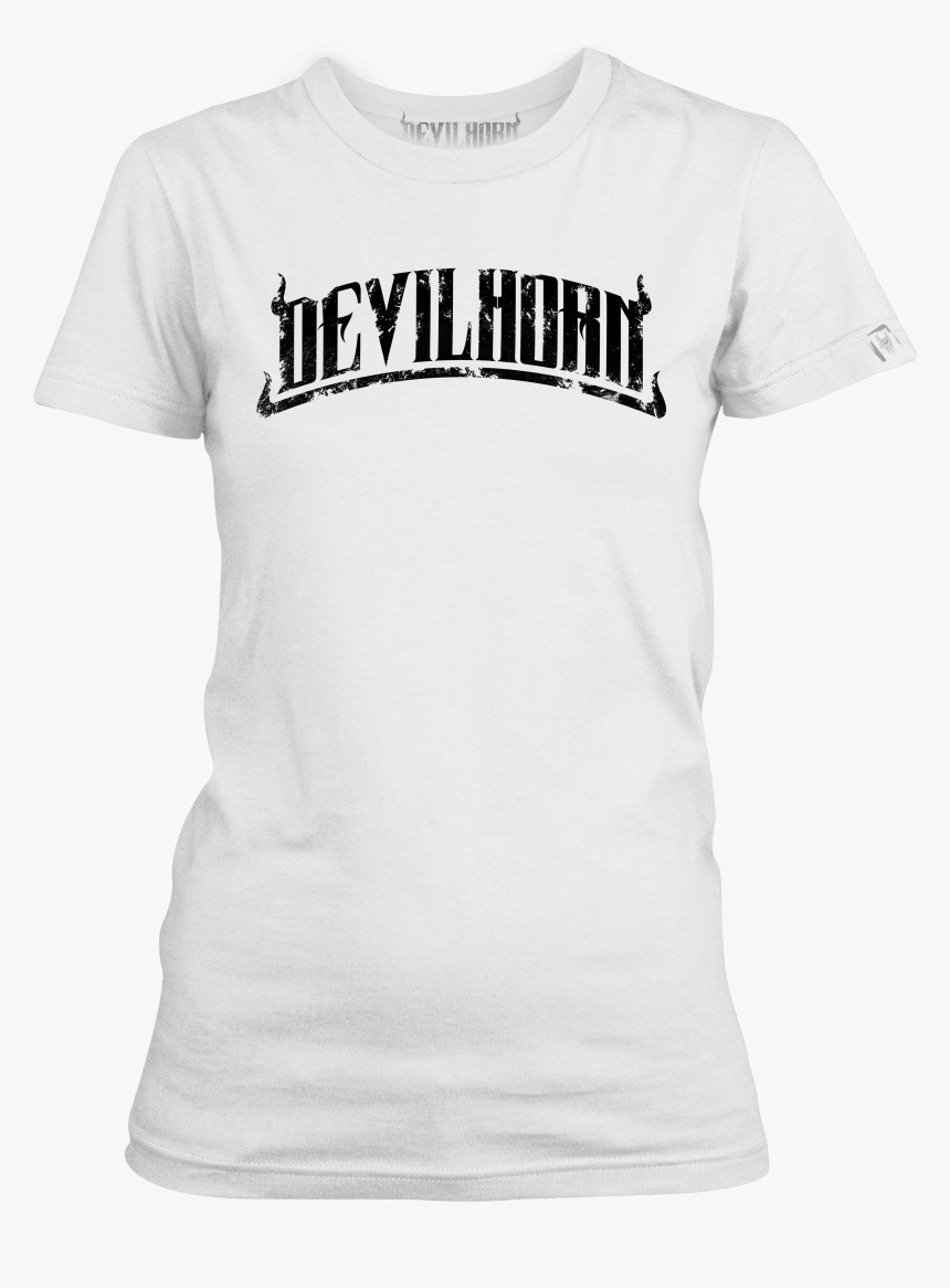 Devilhorn Curved Logo Ladies, HD Png Download, Free Download