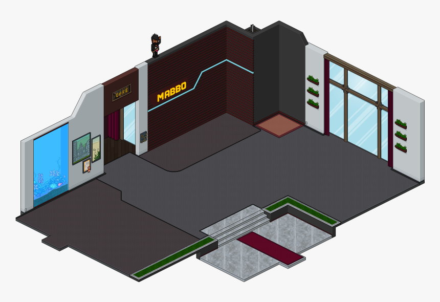 Habbo Bg New, HD Png Download, Free Download