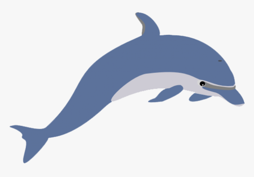 Cute Clipart Dolphin Png Image, Transparent Png, Free Download