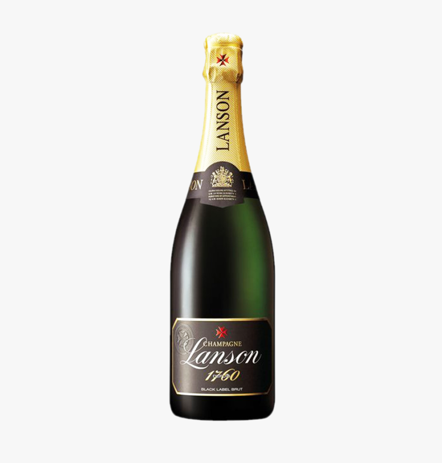 Lanson Black Label 75cl Brut Champagne, HD Png Download, Free Download