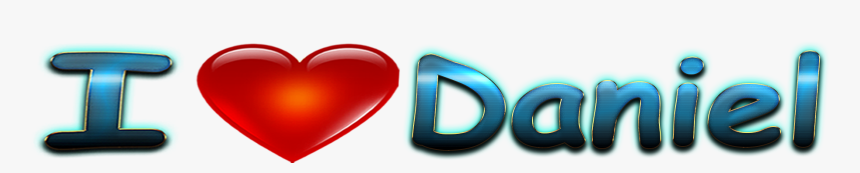 Daniel Love Name Heart Design Png, Transparent Png, Free Download