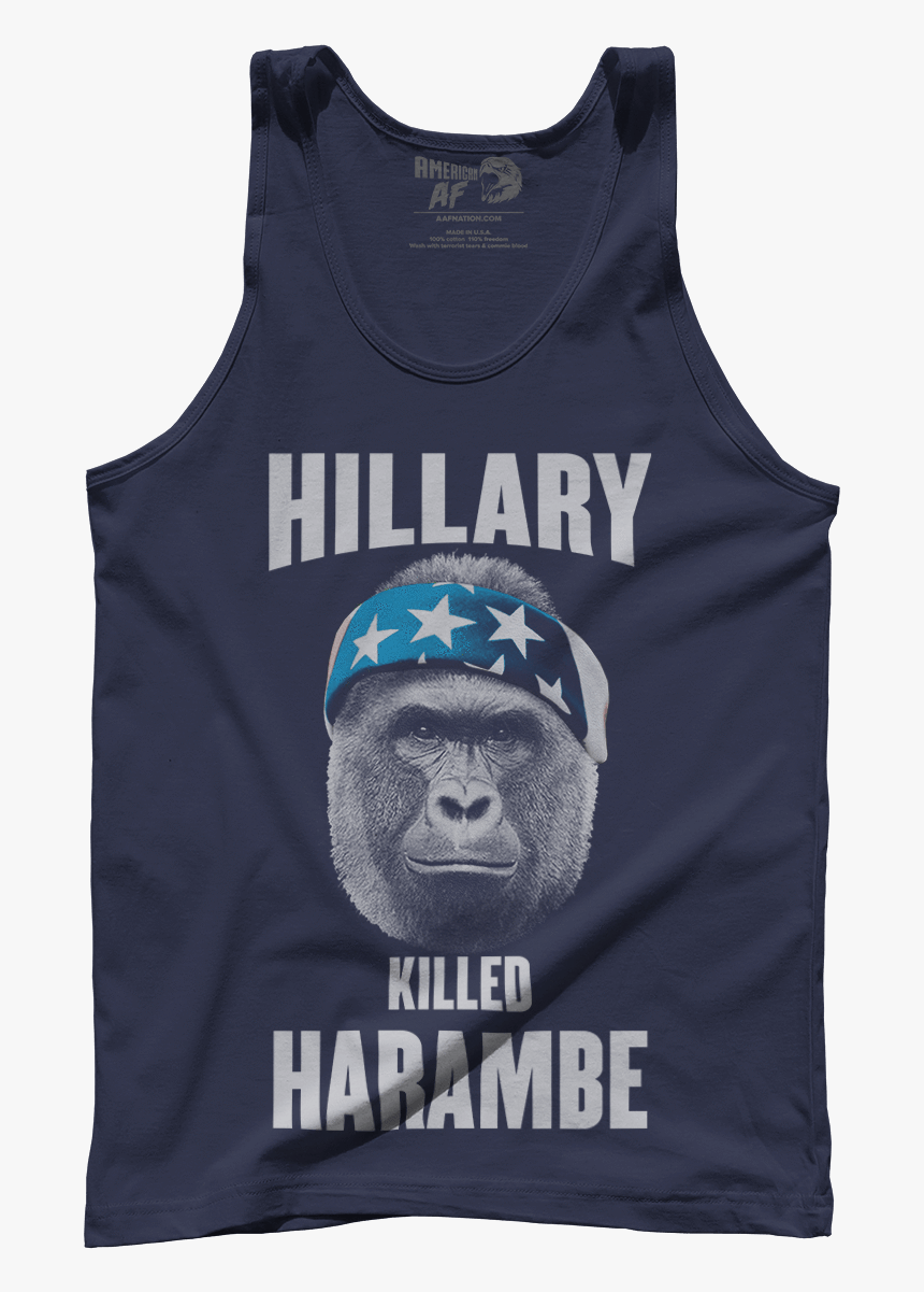 Harambe Hillary Killed Harambe, HD Png Download, Free Download