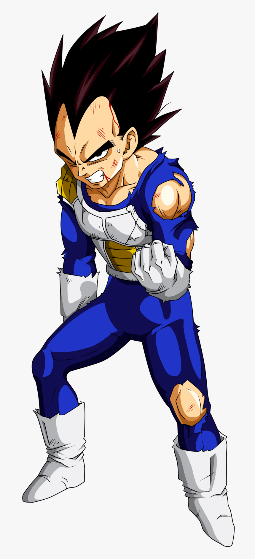 Drawing Vegeta Color Pencil Transparent Png Clipart, Png Download, Free Download