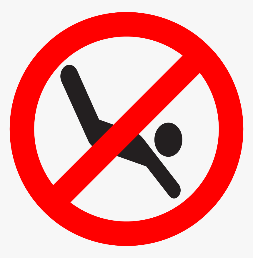 No Diving, HD Png Download, Free Download