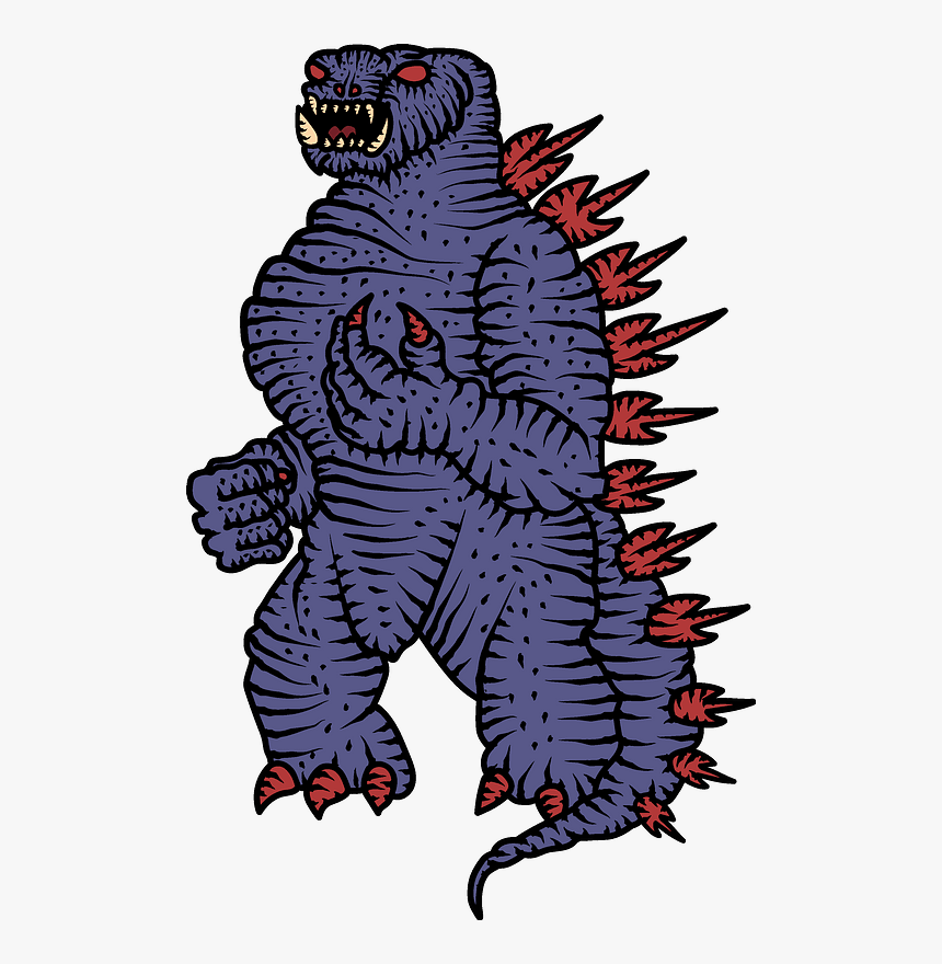 Godzilla Clipart, HD Png Download, Free Download