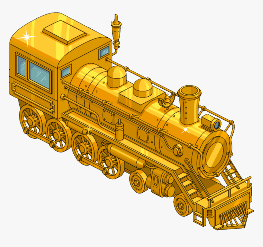 Simpson Tapped Out Golden Train , Png Download, Transparent Png, Free Download