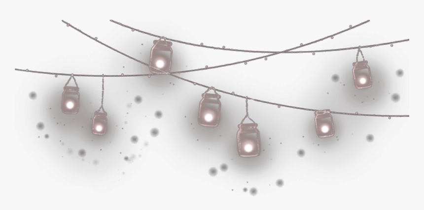#stringlights #string #lights #hanging #jars #masonjars, HD Png Download, Free Download
