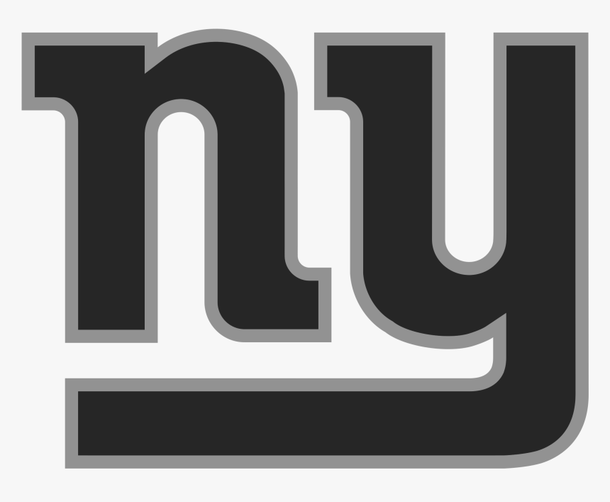 New York Giants Logo Black And White, HD Png Download, Free Download