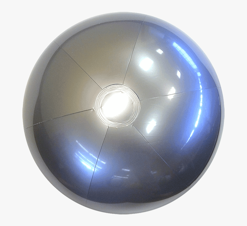 Silver Beach Ball , Png Download, Transparent Png, Free Download