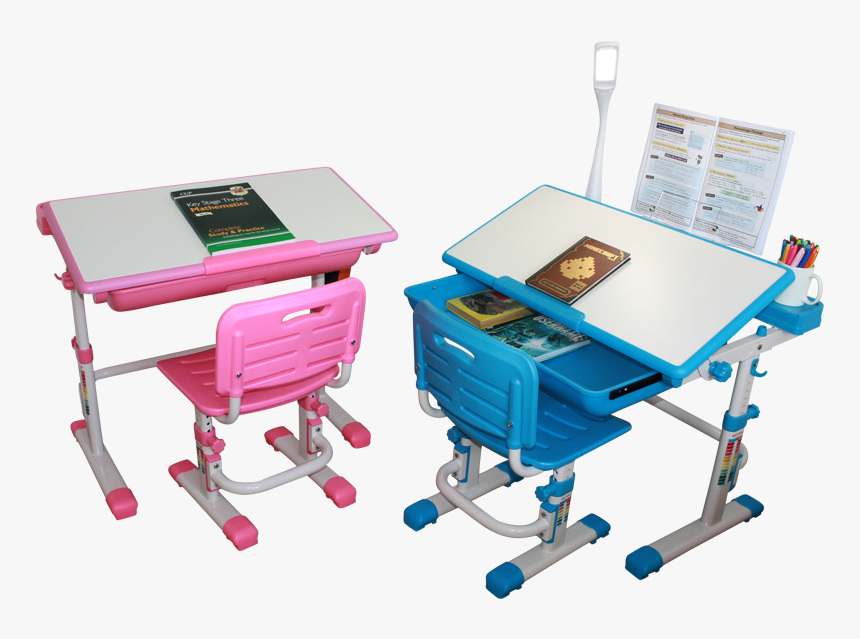 Best Desk Height Adjustable Kids Desk Sprite Pink Desk, HD Png Download, Free Download