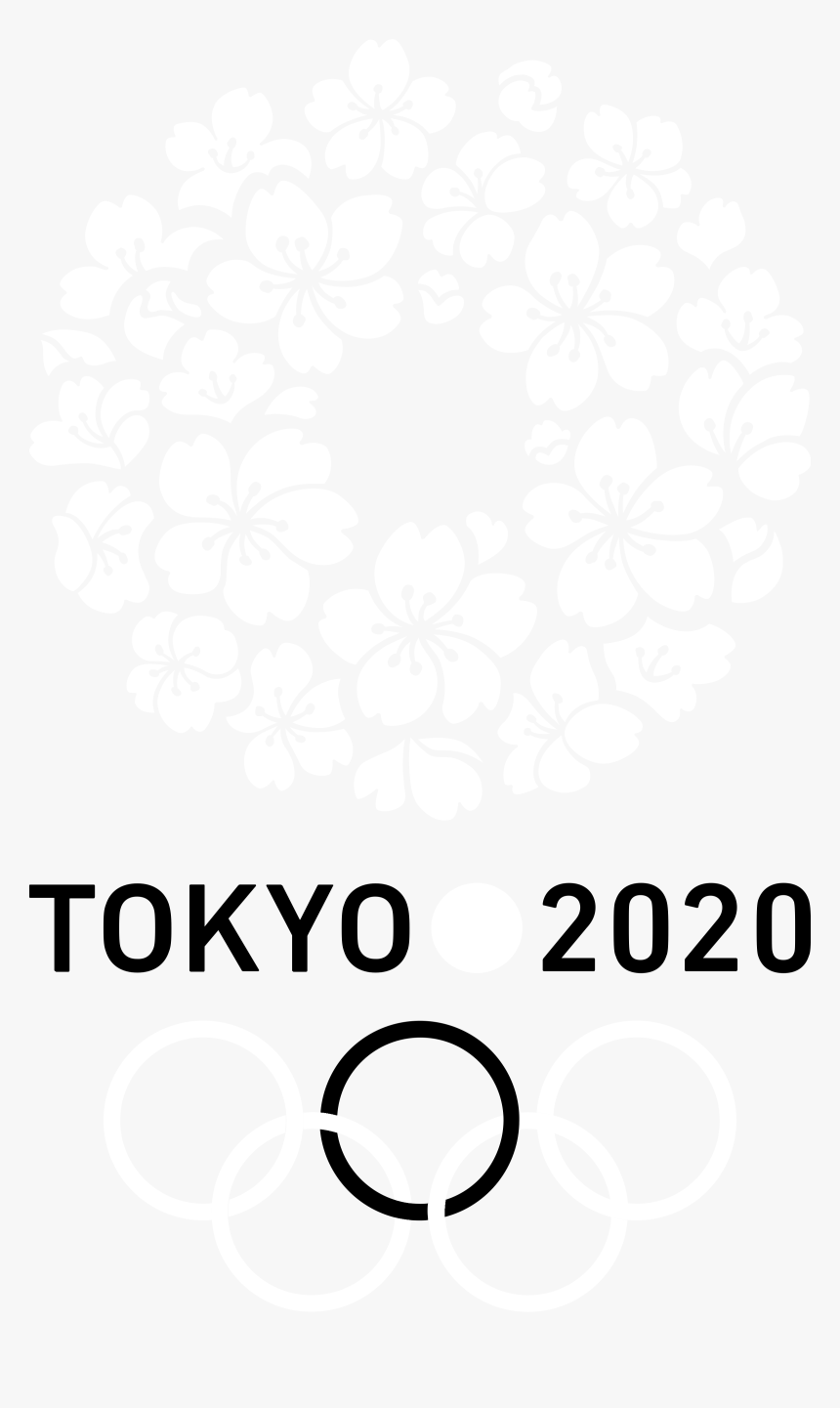 Tokyo 2020 Logo Black And White, HD Png Download, Free Download