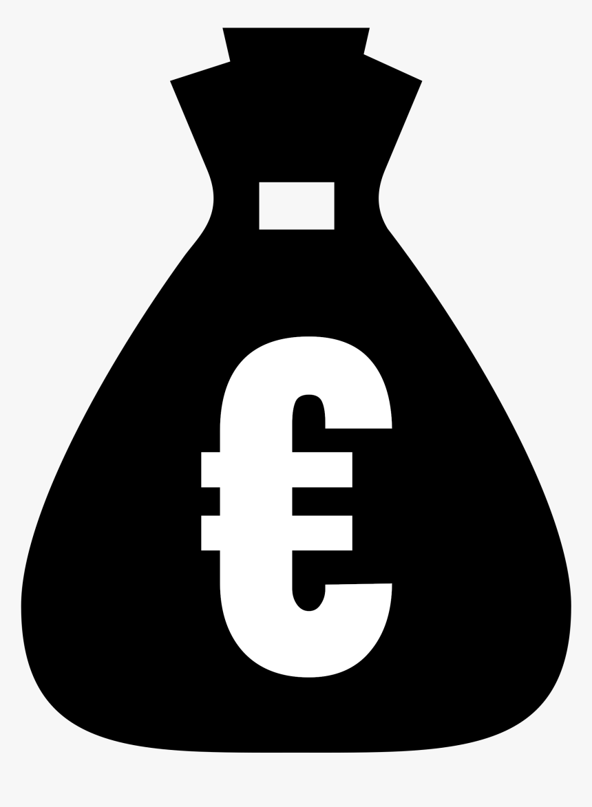 Euro Money Bag Png Transparent, Png Download, Free Download