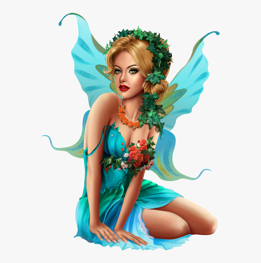 Fairy 17 Elves, Fairies, Tube, Clip Art, Bellisima,, HD Png Download, Free Download