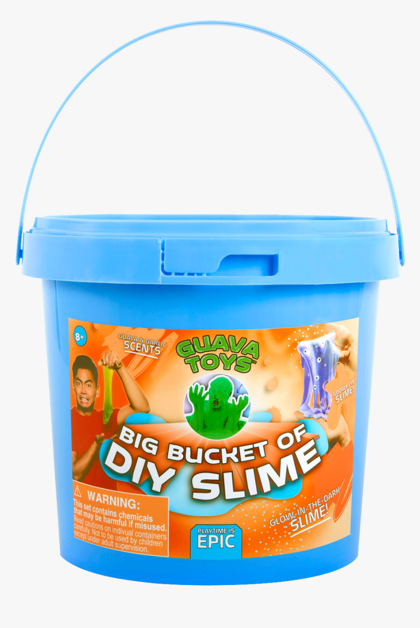 Big Bucket Of Diy Slime, HD Png Download, Free Download