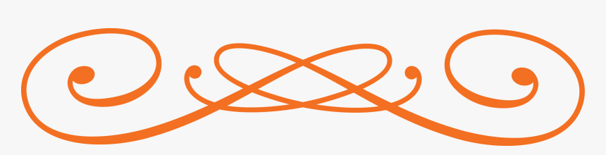 Orange Decorative Line Png, Transparent Png, Free Download