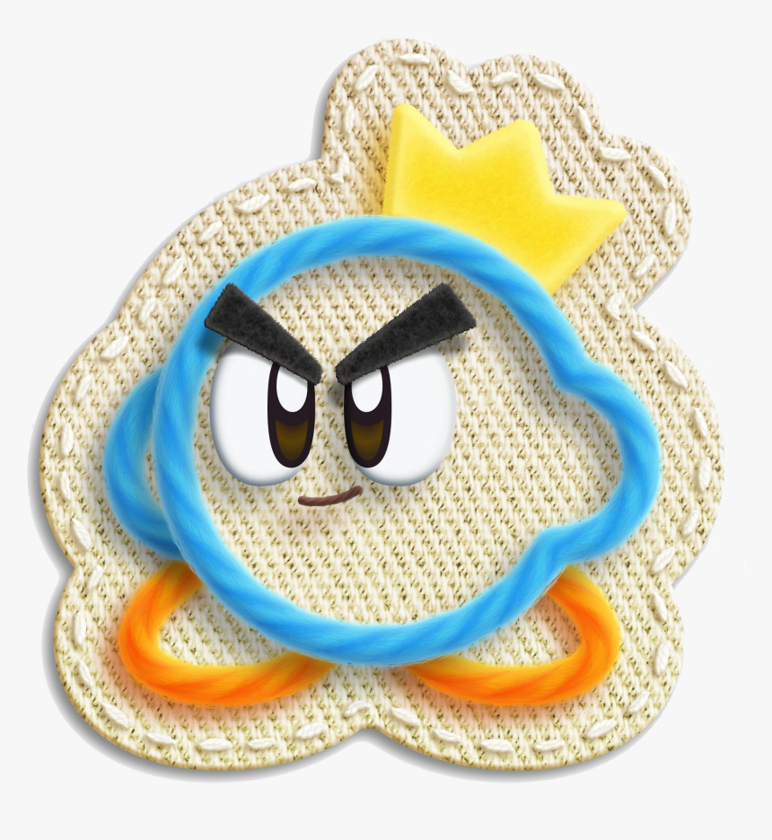 Kirby Epic Yarn King , Png Download, Transparent Png, Free Download