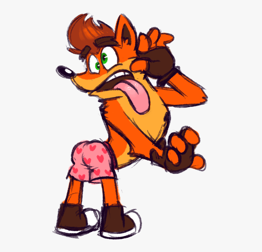 Crash Bandicoot Butt , Png Download, Transparent Png, Free Download