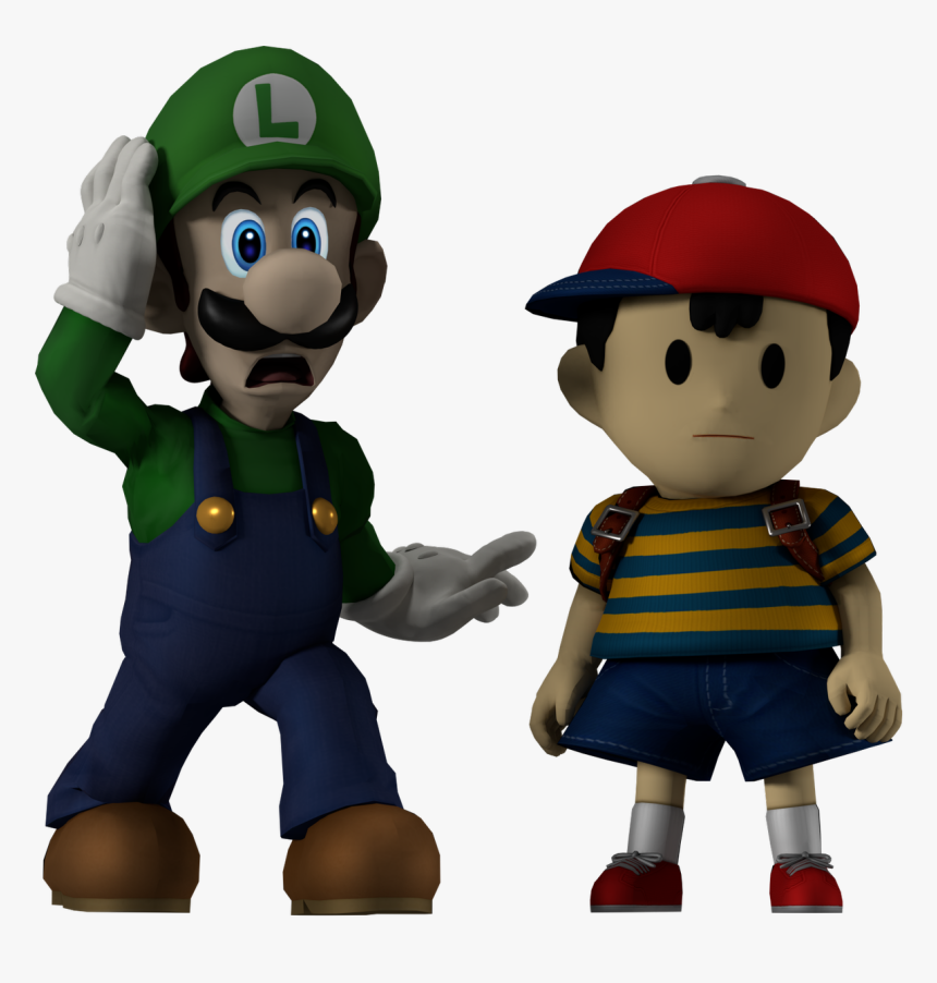 Luigi And Ness, HD Png Download, Free Download