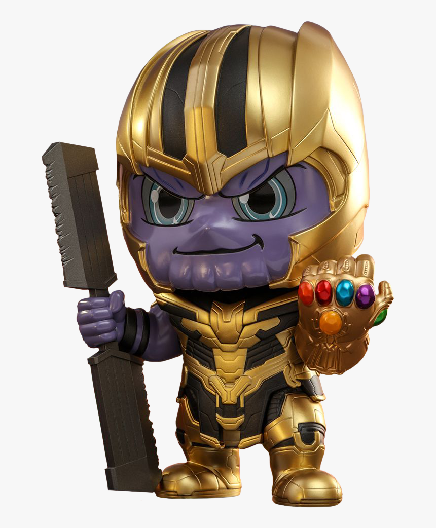 Thanos Cosbaby Hot Toys Bobble-head Figure, HD Png Download, Free Download