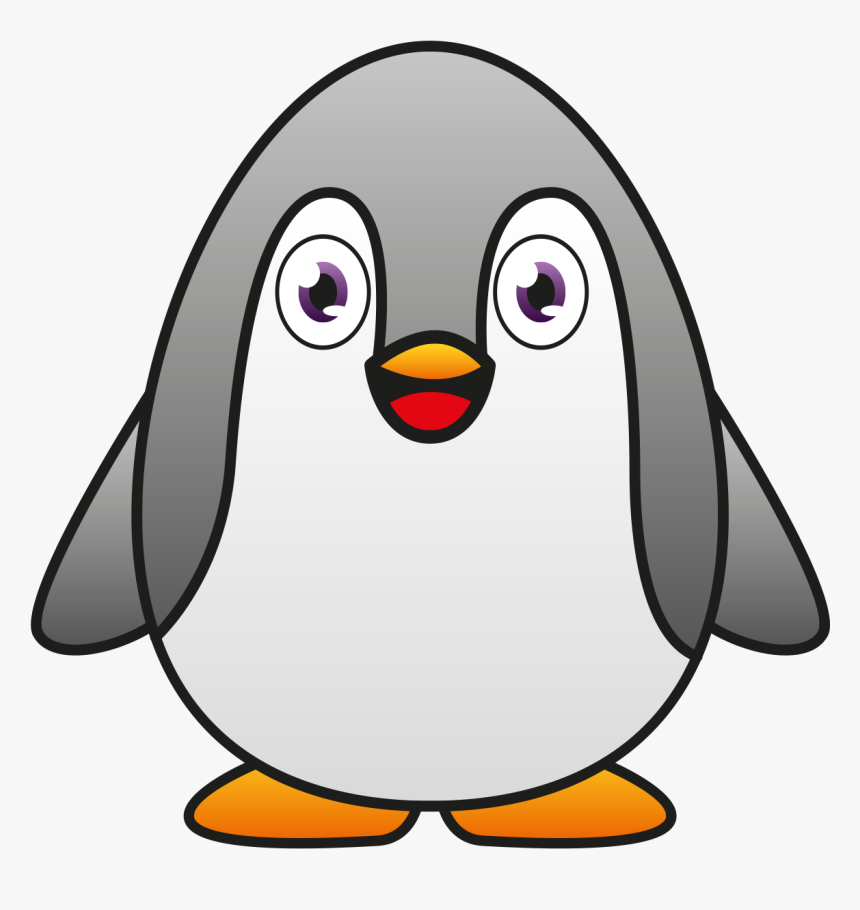 Cute Penguin Png File, Transparent Png, Free Download