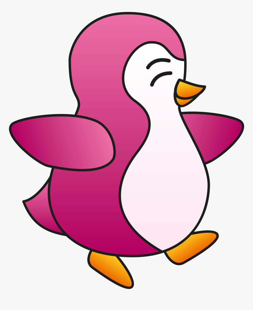 Cute Penguin Transparent Background, HD Png Download, Free Download