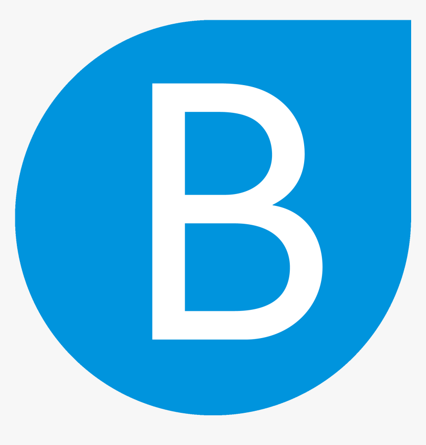 B In Logo Shape, HD Png Download, Free Download