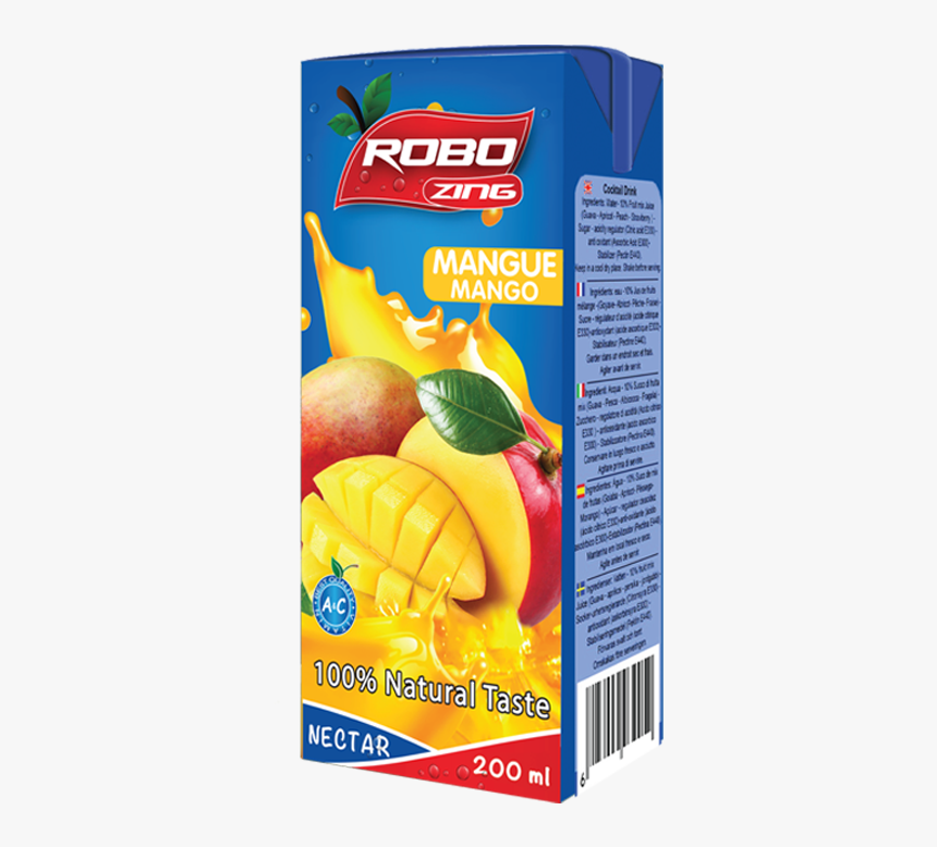 Robo Zing 200ml Mango, HD Png Download, Free Download