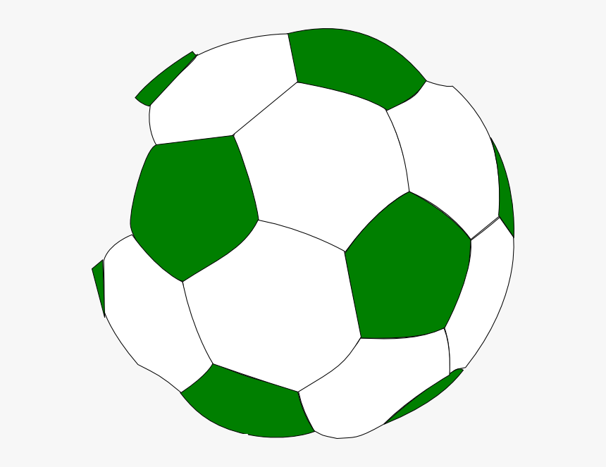 This Free Clipart Png Design Of Green Soccer Ball Clipart, Transparent Png, Free Download