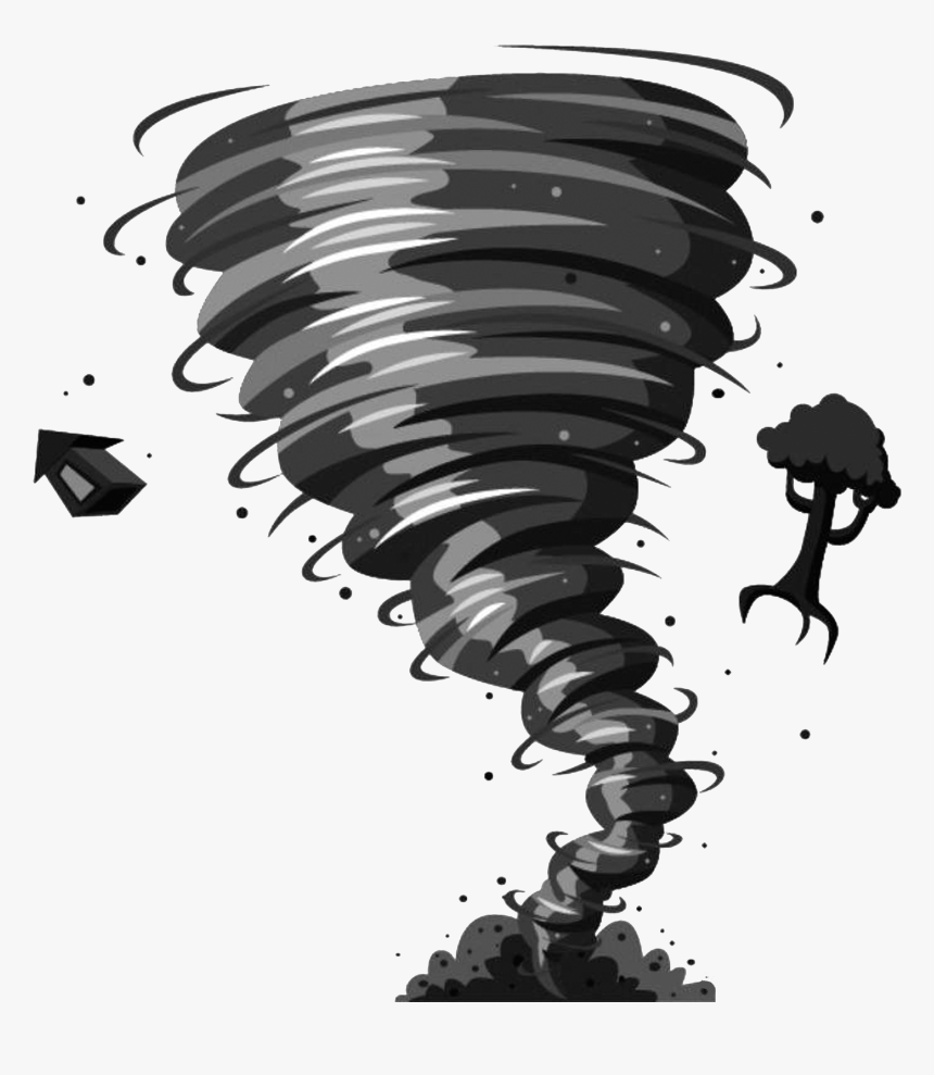 Clipart Wrecked House Tornado Image Transparent Download, HD Png Download, Free Download