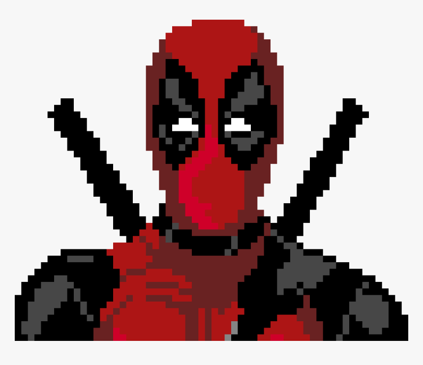 Deadpool Logo Pixel Art , Png Download, Transparent Png, Free Download
