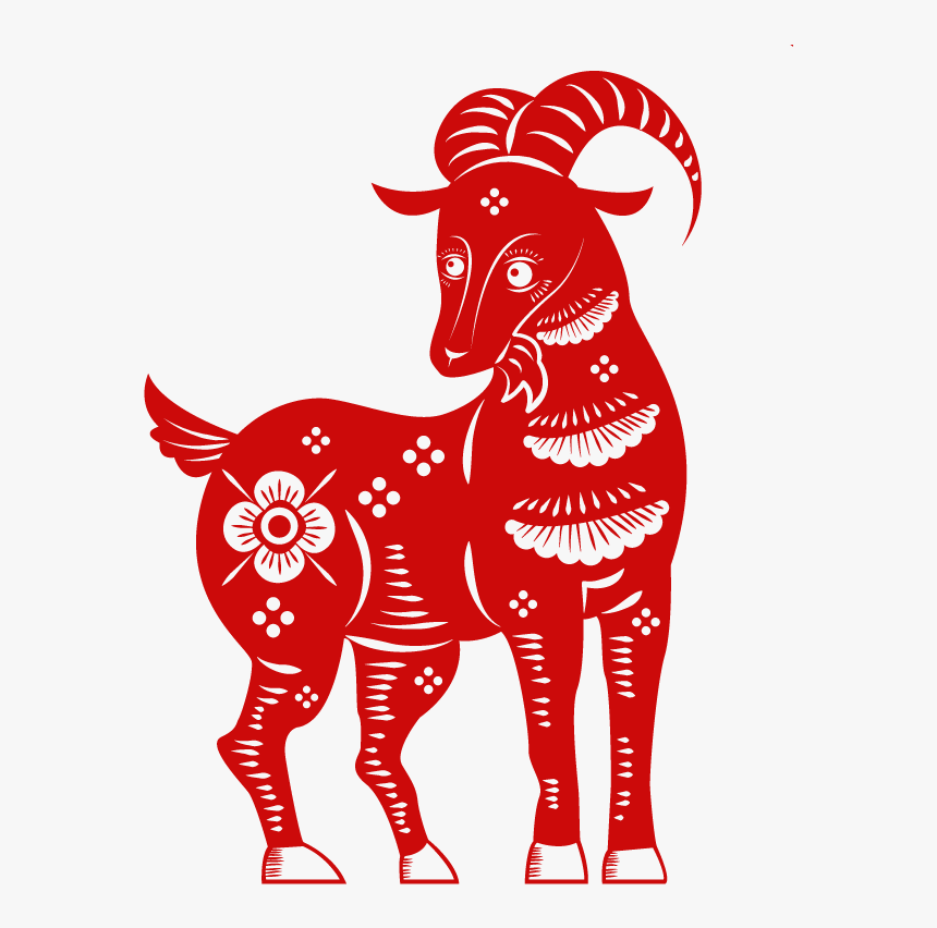 Зодиак год козы. Красная коза. Китайский Зодиак коза. Красный козлик. Год огненной козы.