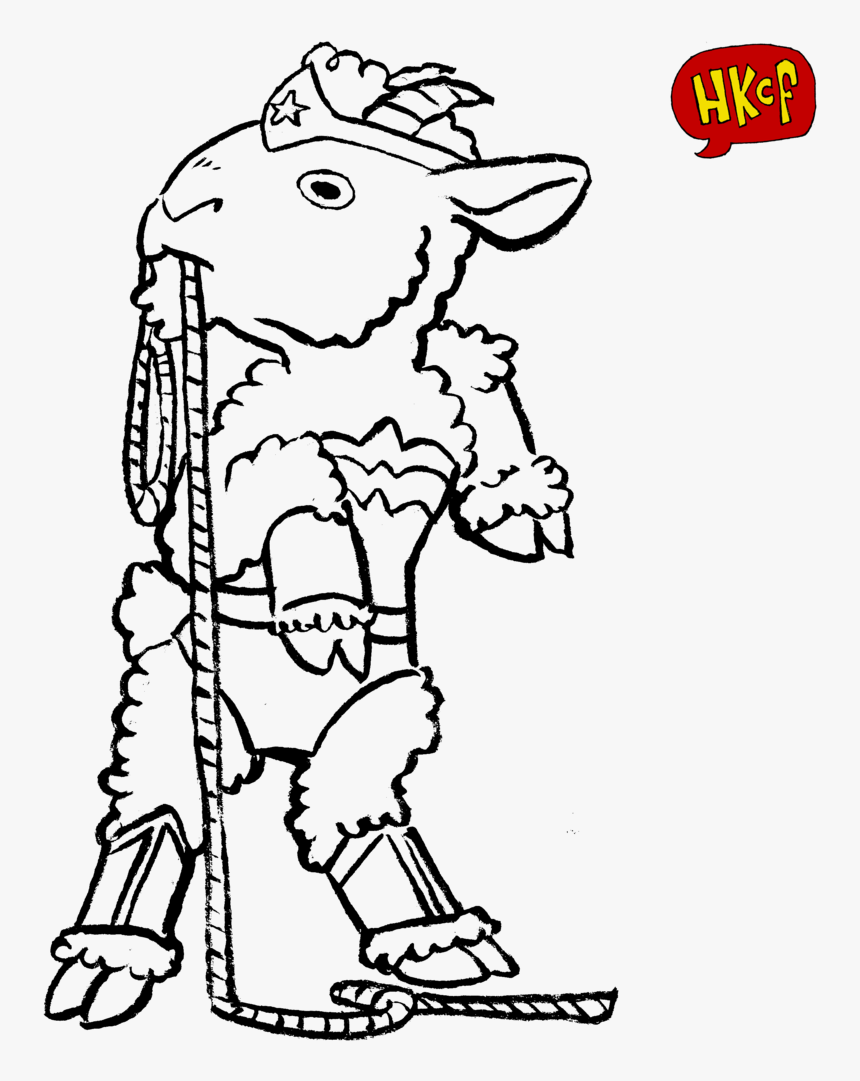 B&w Wonder Goat, HD Png Download, Free Download