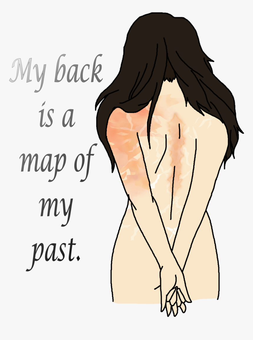 Drawing Cut Scar, HD Png Download, Free Download