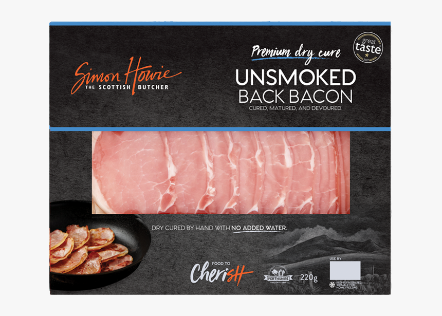 Unsmoked Bacon, HD Png Download, Free Download