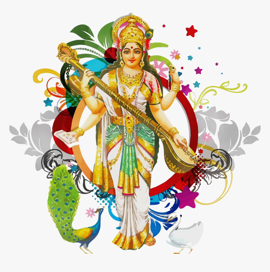 Saraswati Png, Transparent Png, Free Download