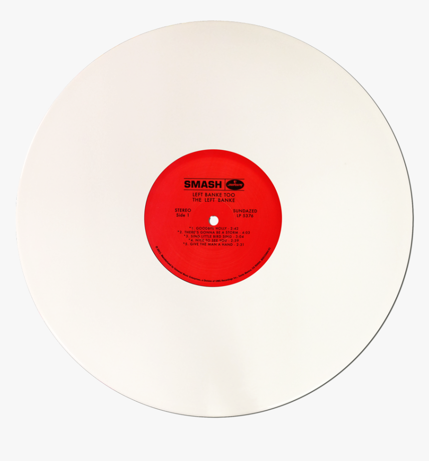 White Vinyl Record Png, Transparent Png, Free Download