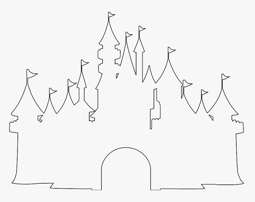 Disney Castle Png, Transparent Png, Free Download