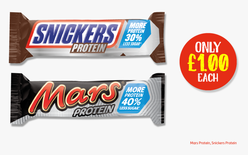 Mars Protein & Snickers Protein, HD Png Download, Free Download