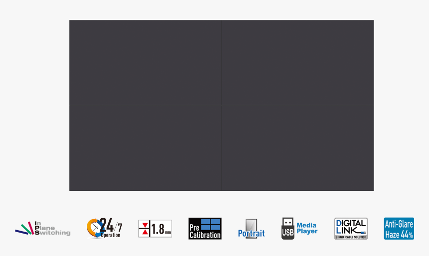 Panasonic Th-55vf1 Display Video Wall, HD Png Download, Free Download