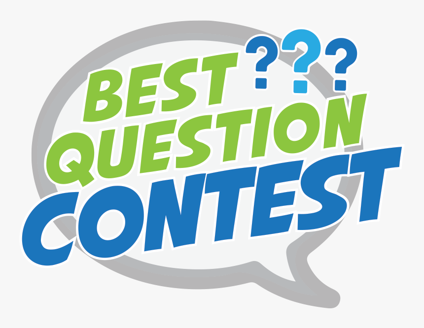 Best Question Contest, HD Png Download, Free Download