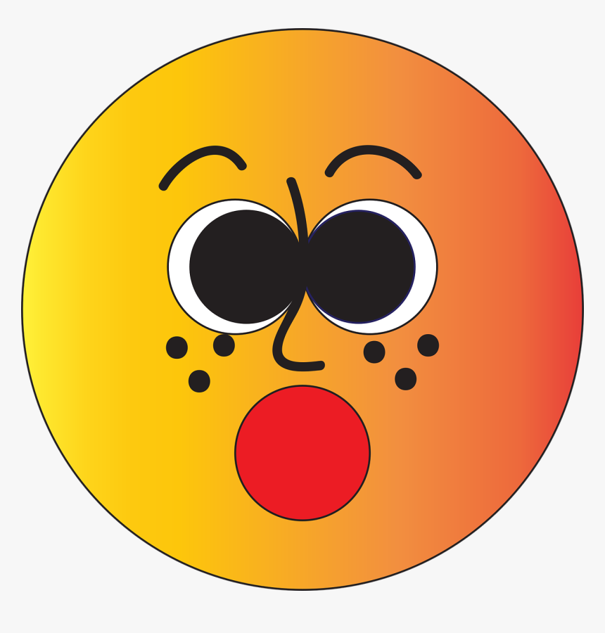 Shocked Emoji Png, Transparent Png, Free Download