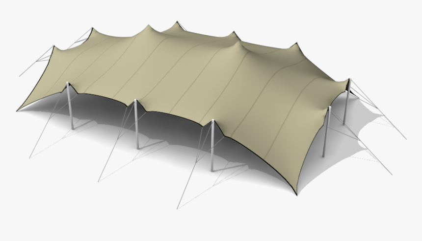 10x15m Stretch Tent Sandstone/beige, HD Png Download, Free Download