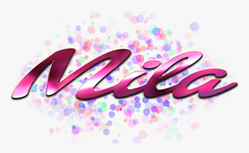 Mila Name Logo Bokeh Png, Transparent Png, Free Download