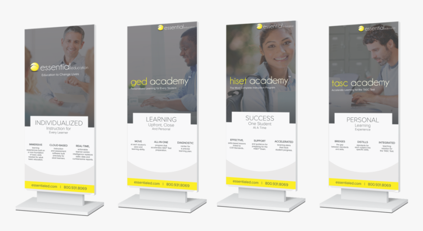 4 Pull Up Banners, HD Png Download, Free Download